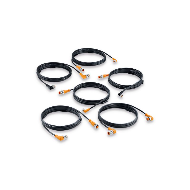 5芯M12規(guī)格，公母頭傳感器連接器-IFM產(chǎn)品推薦